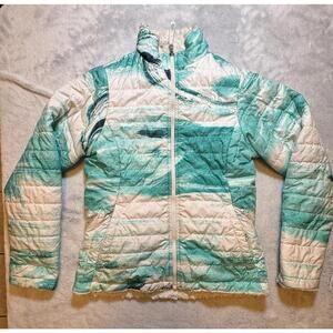 The North Face Reversible Puffer Sherpa Inner Jacket Coat Girls‎ Large 14/16 EUC